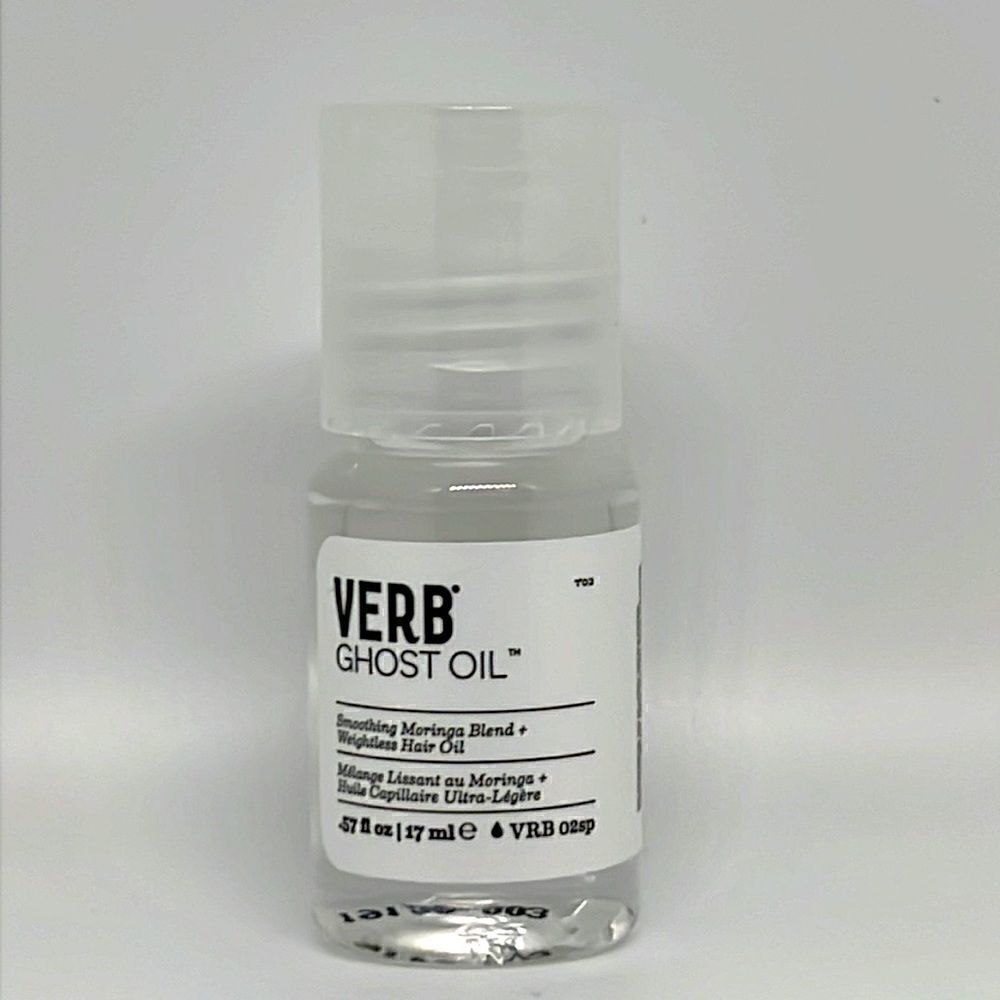 $8🌟 Verb Ghost Oil Smoothing Moringa + Blend Weightless Hair Oil